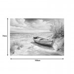 Πίνακας σε καμβά Boato Ι Inart 100x3x70εκ c497231