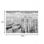 Πίνακας σε καμβά Port I Inart 100x3x70εκ c497233