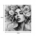 Πίνακας σε καμβά Prima Ι Inart 100x3x100εκ c497246
