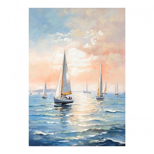 Πίνακας σε καμβά Sailsy I Inart 70x3x100εκ c497248