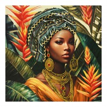 Πίνακας σε καμβά Gangalo Inart 100x3x100εκ c497267 Πίνακας σε καμβά Gangalo Inart 100x3x100εκ c497267