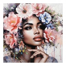 Πίνακας σε καμβά Prima Inart 100x3x100εκ c497277 Πίνακας σε καμβά Prima Inart 100x3x100εκ c497277