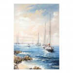 Πίνακας σε καμβά Sailsy Inart 70x3x100εκ c497278