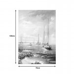 Πίνακας σε καμβά Sailsy Inart 70x3x100εκ c497278