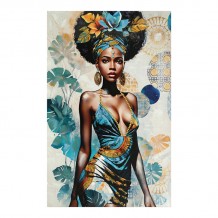 Πίνακας σε καμβά Georgina Inart 80x3x120εκ c497283 Πίνακας σε καμβά Georgina Inart 80x3x120εκ c497283