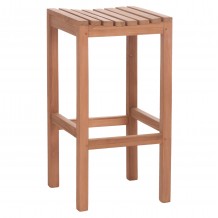 ΣΚΑΜΠΟ ΜΠΑΡ NIKOL HM18109 ΞΥΛΟ ΤΕΑΚ ΣΕ ΦΥΣΙΚΟ 40x40x77Υεκ c497294