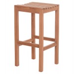 ΣΚΑΜΠΟ ΜΠΑΡ NIKOL HM18109 ΞΥΛΟ ΤΕΑΚ ΣΕ ΦΥΣΙΚΟ 40x40x77Υεκ c497294