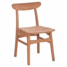 ΚΑΡΕΚΛΑ ΤΡΑΠΕΖΑΡΙΑΣ ΕΞ ΧΩΡΟΥ ROBBIE HM18115 ΞΥΛΟ TEAK--ΦΥΣΙΚΟ 48x51x82Υεκ c497297