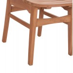 ΚΑΡΕΚΛΑ ΤΡΑΠΕΖΑΡΙΑΣ ΕΞ ΧΩΡΟΥ ROBBIE HM18115 ΞΥΛΟ TEAK--ΦΥΣΙΚΟ 48x51x82Υεκ c497297