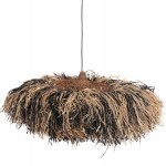 ΦΩΤΙΣΤΙΚΟ ΟΡΟΦΗΣ ORDEM HM4715 ΚΑΠΕΛΟ ΙΝΕΣ SISAL ΜΠΑΝΑΝΑΣ-ΜΑΥΡΟ ΦΥΣΙΚΟ Φ75εκ c497300
