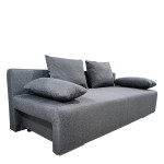 Καναπές Κρεβάτι Τριθέσιος ArteLibre URBAN LOUNGE 3S Γκρι Ύφασμα 194x93x72cm c497328