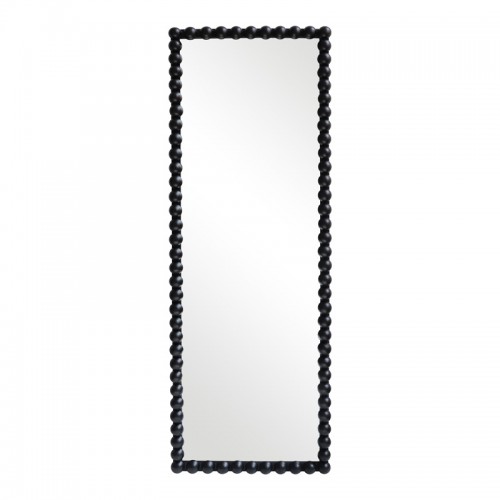 Καθρέπτης Ledalo pakoworld ξύλο σε μαύρη απόχρωση 45x4 5x130εκ c497332