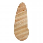 Καθρέπτης οβάλ Marly pakoworld mdf σε φυσική απόχρωση 50 5x4x127εκ c497340