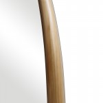 Καθρέπτης οβάλ Marly pakoworld mdf σε φυσική απόχρωση 50 5x4x127εκ c497340