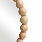 Καθρέπτης Specio pakoworld ξύλο σε φυσική απόχρωση Φ60x4 5εκ c497345