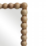 Καθρέπτης Ledalo pakoworld ξύλο σε φυσική απόχρωση 45x4 5x130εκ c497346