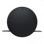 Καθρέπτης με ράφι Salmin pakoworld μέταλλο σε μαύρη απόχρωση 80x10x60εκ c497347