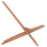 ΠΟΛΥΘΡΟΝΑ LOUNGE ΠΤΥΣΣΟΜΕΝΗ SHIGAO HM18112 ΞΥΛΟ TEAK--ΦΥΣΙΚΟ 61x88 5x89Υεκ c497356