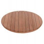 ΕΠΙΦΑΝΕΙΑ ΤΡΑΠΕΖΙΟΥ ΣΤΡΟΓΓΥΛΗ HM18132 ΞΥΛΟ TEAK--ΦΥΣΙΚΟ Φ60x4 πάχος εκ c497357