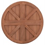 ΕΠΙΦΑΝΕΙΑ ΤΡΑΠΕΖΙΟΥ ΣΤΡΟΓΓΥΛΗ HM18132 ΞΥΛΟ TEAK--ΦΥΣΙΚΟ Φ60x4 πάχος εκ c497357