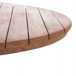 ΕΠΙΦΑΝΕΙΑ ΤΡΑΠΕΖΙΟΥ ΣΤΡΟΓΓΥΛΗ HM18133 ΞΥΛΟ TEAK--ΦΥΣΙΚΟ Φ70x4 πάχος εκ c497358