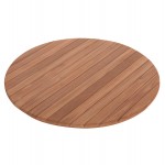 ΕΠΙΦΑΝΕΙΑ ΤΡΑΠΕΖΙΟΥ ΣΤΡΟΓΓΥΛΗ HM18134 ΞΥΛΟ TEAK--ΦΥΣΙΚΟ Φ80x4 πάχος εκ c497359
