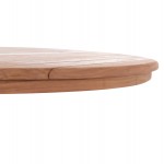 ΕΠΙΦΑΝΕΙΑ ΤΡΑΠΕΖΙΟΥ ΣΤΡΟΓΓΥΛΗ HM18134 ΞΥΛΟ TEAK--ΦΥΣΙΚΟ Φ80x4 πάχος εκ c497359
