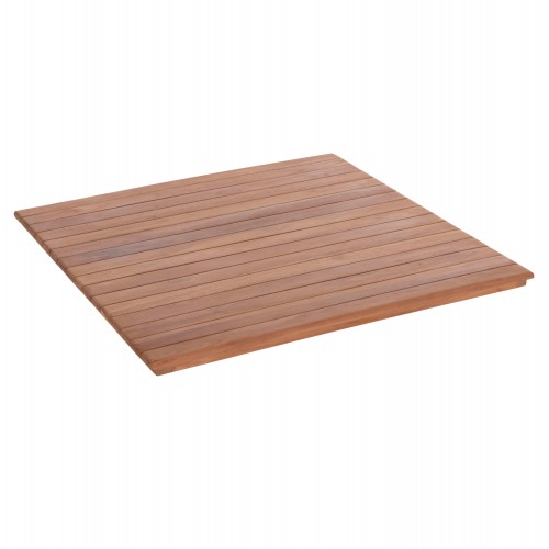 ΕΠΙΦΑΝΕΙΑ ΤΡΑΠΕΖΙΟΥ ΤΕΤΡΑΓΩΝΗ HM18137 ΞΥΛΟ TEAK--ΦΥΣΙΚΟ 80x80x4 πάχος εκ c497362