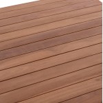 ΕΠΙΦΑΝΕΙΑ ΤΡΑΠΕΖΙΟΥ ΤΕΤΡΑΓΩΝΗ HM18137 ΞΥΛΟ TEAK--ΦΥΣΙΚΟ 80x80x4 πάχος εκ c497362