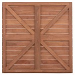 ΕΠΙΦΑΝΕΙΑ ΤΡΑΠΕΖΙΟΥ ΤΕΤΡΑΓΩΝΗ HM18137 ΞΥΛΟ TEAK--ΦΥΣΙΚΟ 80x80x4 πάχος εκ c497362