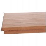 ΕΠΙΦΑΝΕΙΑ ΤΡΑΠΕΖΙΟΥ ΟΡΘΟΓΩΝΙΑ HM18138 ΞΥΛΟ TEAK--ΦΥΣΙΚΟ 120x80x4 πάχος εκ c497363