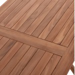 ΤΡΑΠΕΖΙ ΠΤΥΣΣΟΜΕΝΟ ΟΡΘΟΓΩΝΙΟ ERIS HM18117 ΞΥΛΟ TEAK--ΦΥΣΙΚΟ 120x70x76Υεκ c497365