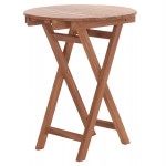 ΤΡΑΠΕΖΙ ΣΚΗΝΟΘΕΤΗ ΣΤΡΟΓΓΥΛΟ HEIDEL HM18120 ΞΥΛΟ TEAK--ΦΥΣΙΚΟ Φ60x75Υεκ c497443