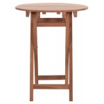 ΤΡΑΠΕΖΙ ΣΚΗΝΟΘΕΤΗ ΣΤΡΟΓΓΥΛΟ HEIDEL HM18120 ΞΥΛΟ TEAK--ΦΥΣΙΚΟ Φ60x75Υεκ c497443