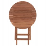 ΤΡΑΠΕΖΙ ΣΚΗΝΟΘΕΤΗ ΣΤΡΟΓΓΥΛΟ HEIDEL HM18120 ΞΥΛΟ TEAK--ΦΥΣΙΚΟ Φ60x75Υεκ c497443