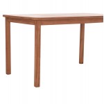 ΤΡΑΠΕΖΙ ΟΡΘΟΓΩΝΙΟ PRESSCOT HM18123 ΞΥΛΟ TEAK--ΦΥΣΙΚΟ 140x80x76Υεκ c497446