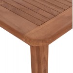 ΤΡΑΠΕΖΙ ΟΡΘΟΓΩΝΙΟ PRESSCOT HM18123 ΞΥΛΟ TEAK--ΦΥΣΙΚΟ 140x80x76Υεκ c497446