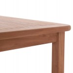 ΤΡΑΠΕΖΙ ΟΡΘΟΓΩΝΙΟ PRESSCOT HM18123 ΞΥΛΟ TEAK--ΦΥΣΙΚΟ 140x80x76Υεκ c497446