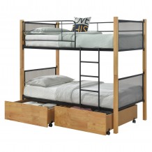 ΚΡΕΒΑΤΙ ΚΟΥΚΕΤΑ ΜΕ ΕΠΙΔΑΠΕΔΙΑ ΣΥΡΤΑΡΙΑ RAYVEN HM21119 ΞΥΛΟ-ΜΕΤΑΛΛΟ--ΓΙΑ 90x190εκ c497448