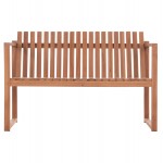 ΠΑΓΚΑΚΙ ΚΗΠΟΥ 2ΘΕΣΙΟ VED HM18124 ΞΥΛΟ TEAK--ΦΥΣΙΚΟ ΧΡΩΜΑ 130x60x86Υεκ c497449