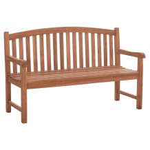 ΠΑΓΚΑΚΙ ΚΗΠΟΥ 3ΘΕΣΙΟ ELENA HM18125 ΞΥΛΟ TEAK--ΦΥΣΙΚΟ 150x61x95Υεκ c497450