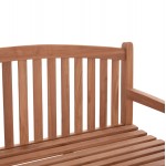 ΠΑΓΚΑΚΙ ΚΗΠΟΥ 3ΘΕΣΙΟ ELENA HM18125 ΞΥΛΟ TEAK--ΦΥΣΙΚΟ 150x61x95Υεκ c497450