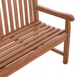 ΠΑΓΚΑΚΙ ΚΗΠΟΥ 3ΘΕΣΙΟ ELENA HM18125 ΞΥΛΟ TEAK--ΦΥΣΙΚΟ 150x61x95Υεκ c497450