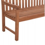 ΠΑΓΚΑΚΙ ΚΗΠΟΥ 3ΘΕΣΙΟ ELENA HM18125 ΞΥΛΟ TEAK--ΦΥΣΙΚΟ 150x61x95Υεκ c497450
