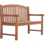 ΠΑΓΚΑΚΙ ΚΗΠΟΥ 3ΘΕΣΙΟ ELENA HM18125 ΞΥΛΟ TEAK--ΦΥΣΙΚΟ 150x61x95Υεκ c497450