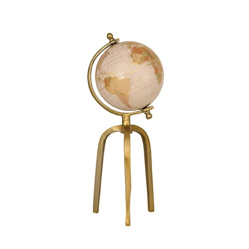 GLOBUS ΔΙΑΚΟΣΜΗΤΙΚΟ ΥΔΡΟΓΕΙΟΣ 15x15x41 ΑΛΟΥΜΙΝΙΟ ΧΡΥΣΟ ΛΕΥΚΟ ΠΛΑΣΤΙΚΟ c497460