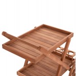 ΔΙΣΚΟΣ ΣΕΡΒΙΡΙΣΜΑΤΟΣ ΣΕ ΤΡΟΛΕΥ ALFRED HM4579 ΞΥΛΟ TEAK--ΦΥΣΙΚΟ 86x56x80Υεκ c497501