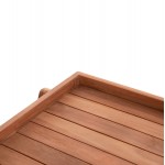 ΔΙΣΚΟΣ ΣΕΡΒΙΡΙΣΜΑΤΟΣ ΣΕ ΤΡΟΛΕΥ ALFRED HM4579 ΞΥΛΟ TEAK--ΦΥΣΙΚΟ 86x56x80Υεκ c497501