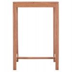 ΤΡΑΠΕΖΙ ΜΠΑΡ ΤΕΤΡΑΓΩΝΟ PRESSCOT HM18113 ΞΥΛΟ TEAK ΣΕ ΦΥΣΙΚΟ 70x70x105Υεκ c497503