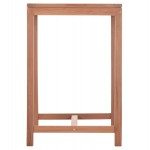 ΤΡΑΠΕΖΙ ΜΠΑΡ ΤΕΤΡΑΓΩΝΟ PRESSCOT HM18113 ΞΥΛΟ TEAK ΣΕ ΦΥΣΙΚΟ 70x70x105Υεκ c497503